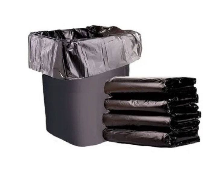 BOLSAS 120lts 30KG NEGRA CAL8 x100