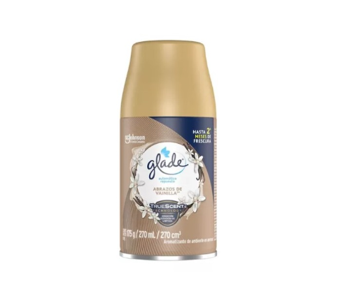 AMBIENTADOR GLADE RPTO ABRAZO DE VAINILLA 175CC x3
