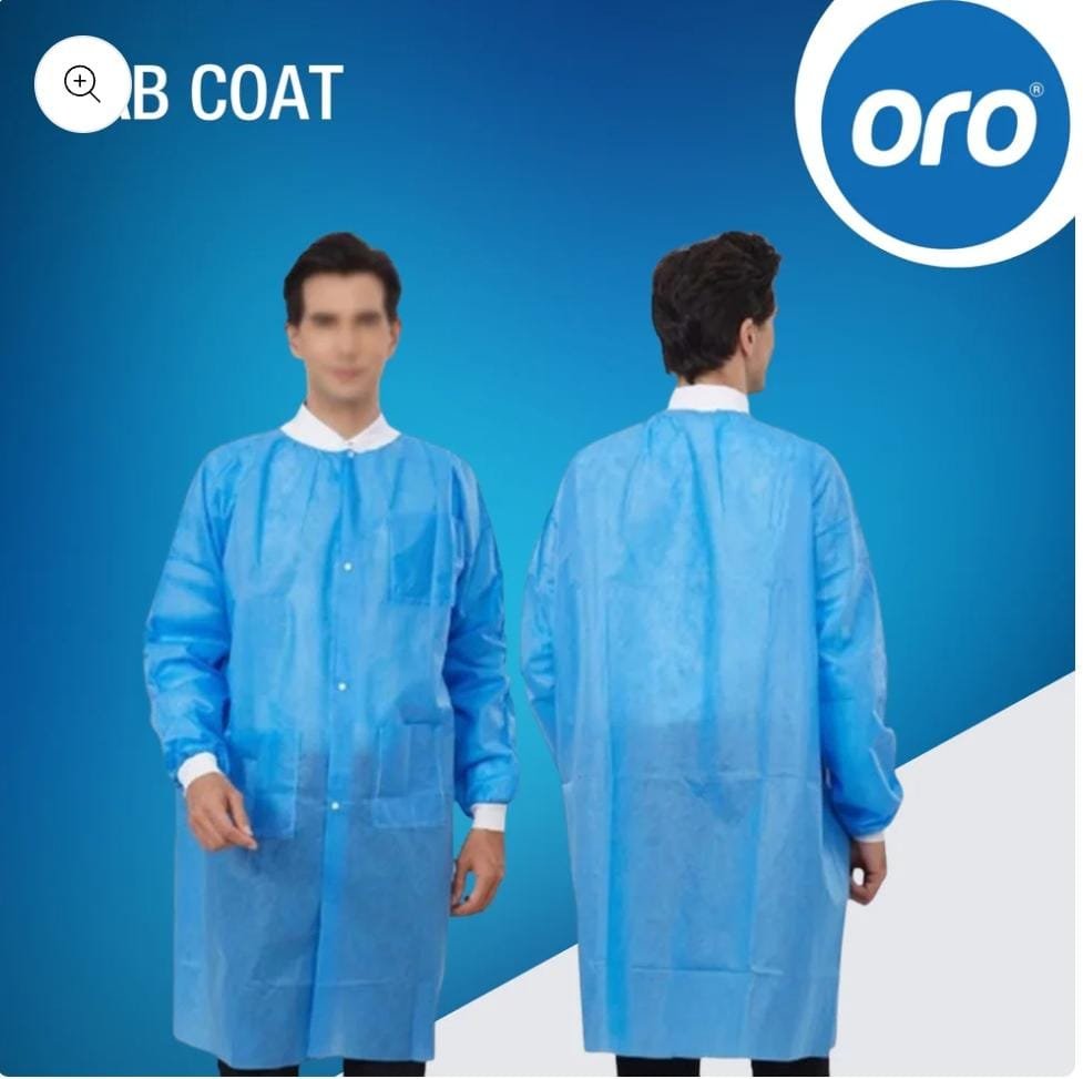 Bata, azul, talla S, unidad, ORO