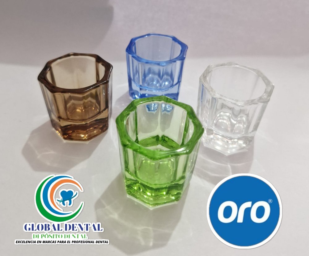 Dappen de vidrio, ORO