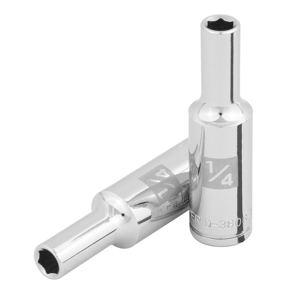 Dado Largo 1/4" Cuadro 3/8" 100919 Truper