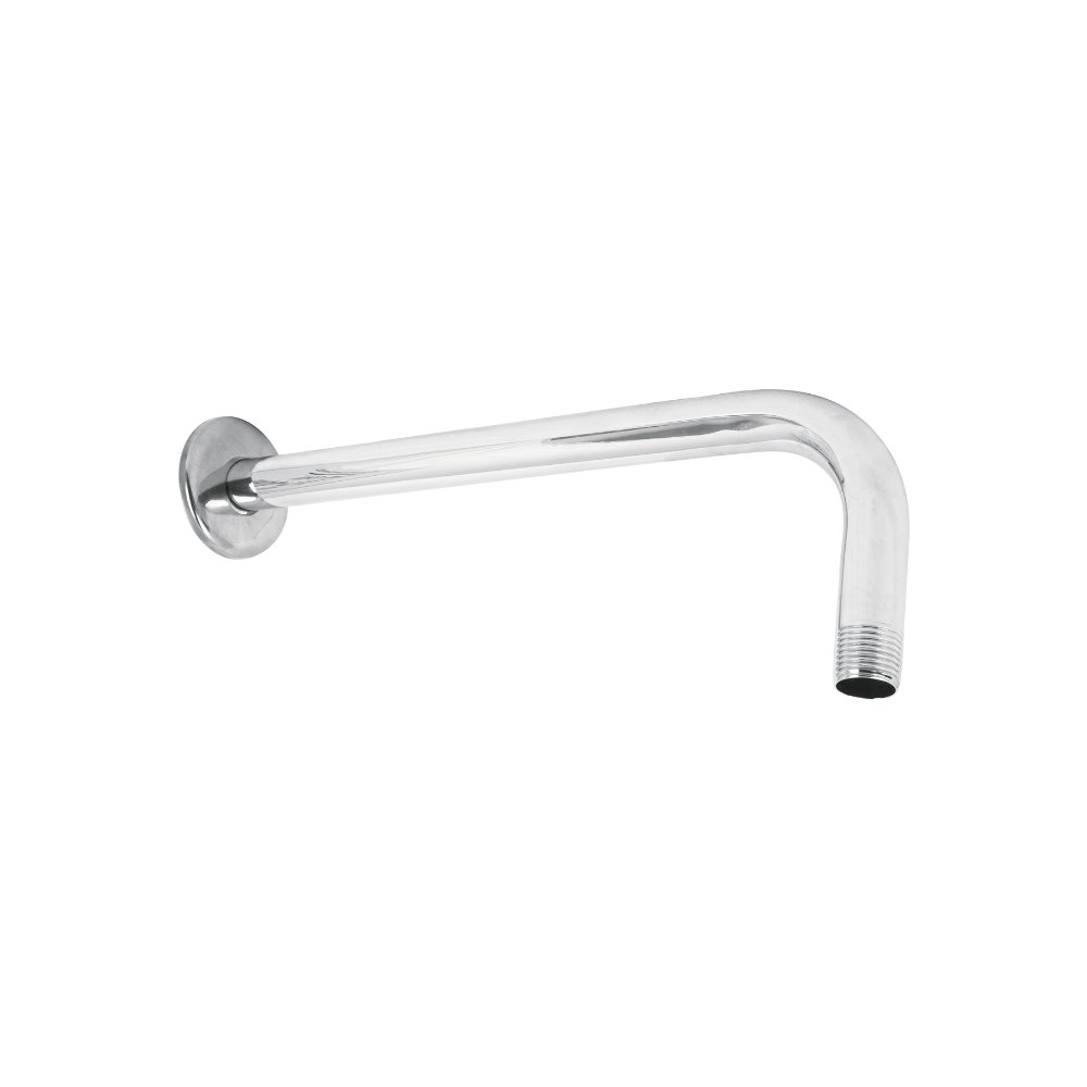 Brazo Recto 30cm Cromo Con Chapeton Para Regadera 44506 Foset
