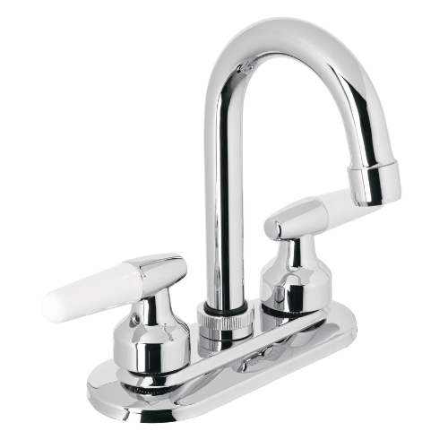 Mezcladora 4" Lavabo Cuello Bar Manerales Cono 49213 Foset