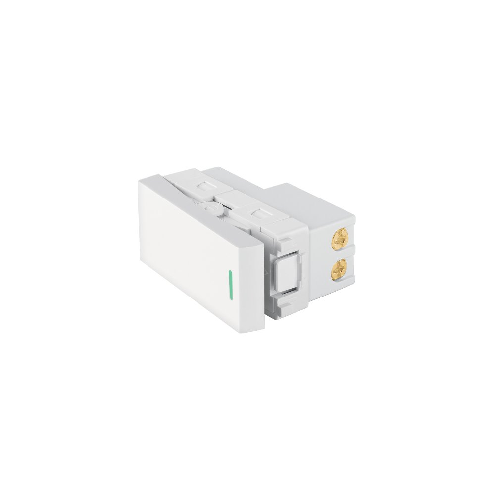 Interruptor 3 Vias Blanco Lisboa 1.5 Modulos 47943 Volteck