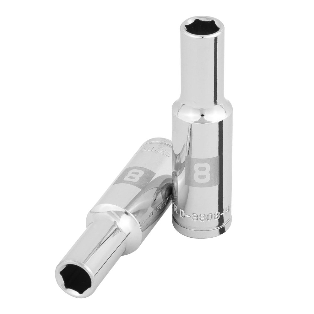 Dado largo 8mm Cuadro 3/8" 100993 Truper
