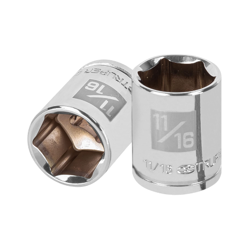 Dado 11/16" 6 Puntas Cuadro 3/8" 13612 Truper