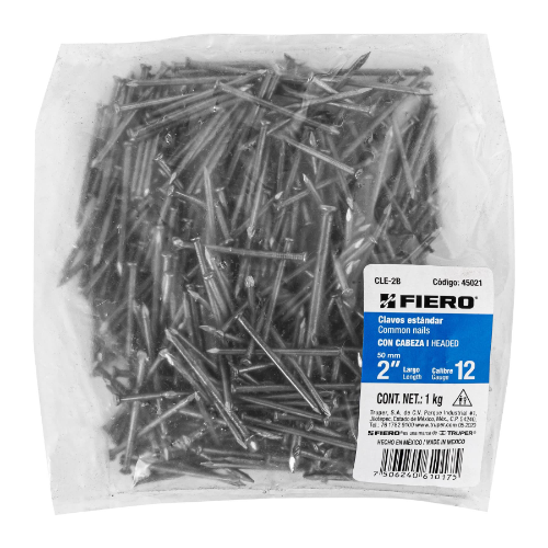Clavo 2" K Para Madera C/Cabeza 45021 Fiero