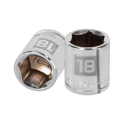 Dado 18mm 6 Puntas Cuadro 3/8"13682 Truper