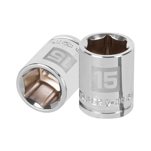 Dado 15mm 6 Puntas Cuadro 3/8"13679 Truper