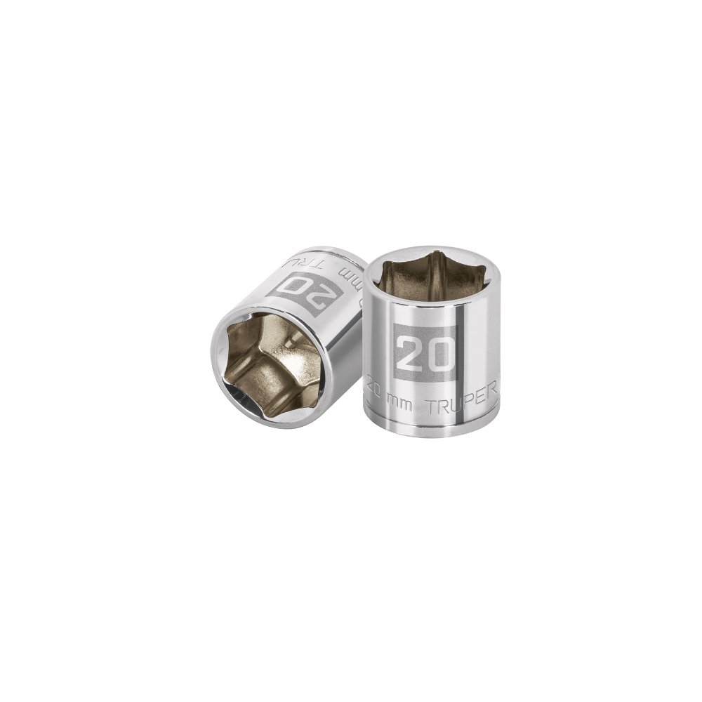 Dado 20mm Cuadro 3/8" 13684 Truper