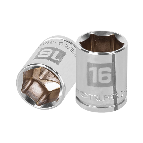 Dado 16mm 6 Puntas Cuadro 3/8"13680 Truper