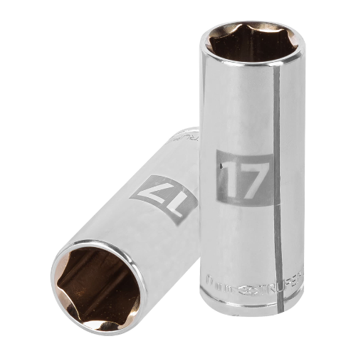 Dado Largo 17mm Cuadro 3/8" 13777 Truper