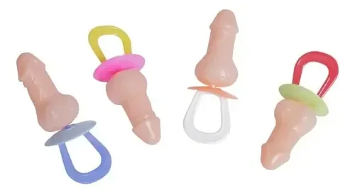 Chupete pene x6