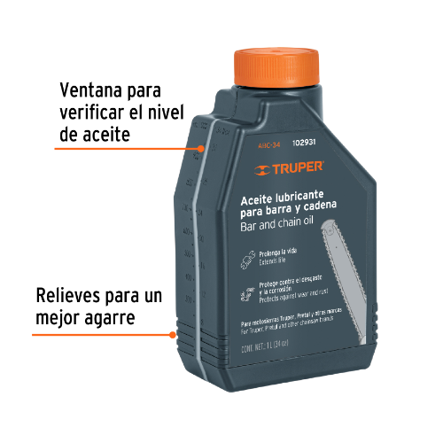 LUBRICAMTE CADENA MOTOSIERRA TRUPER