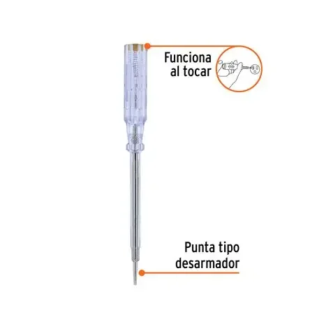 19CM PROBADOR CORRIENTE ALTERNA TIPO DESARMADOR