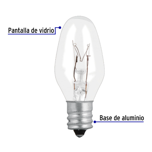 FOCO TRANSPARENTE 7.5WATTS