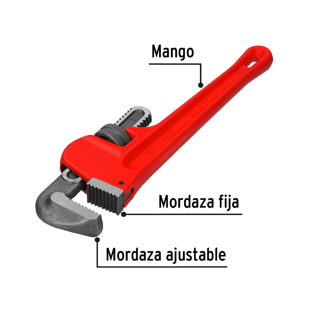 12" LLAVE STILSON PARA TUBO PRETUL