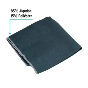 1M FRANELA GRIS DE ALGODON