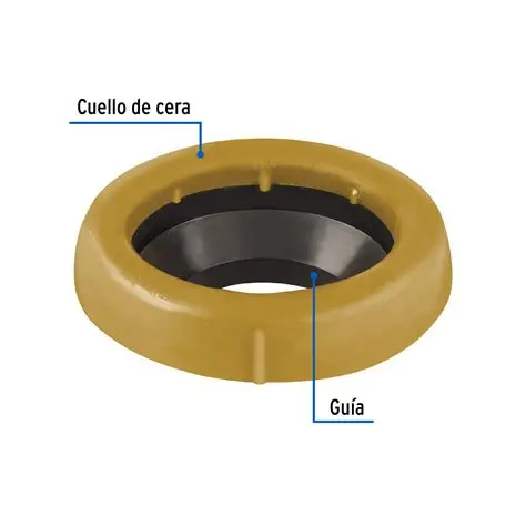 CUELLO DE CERA CON GUIA WC 170G