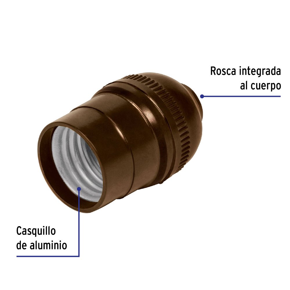 PORTALAMPARA BAQUELITASENCILLO