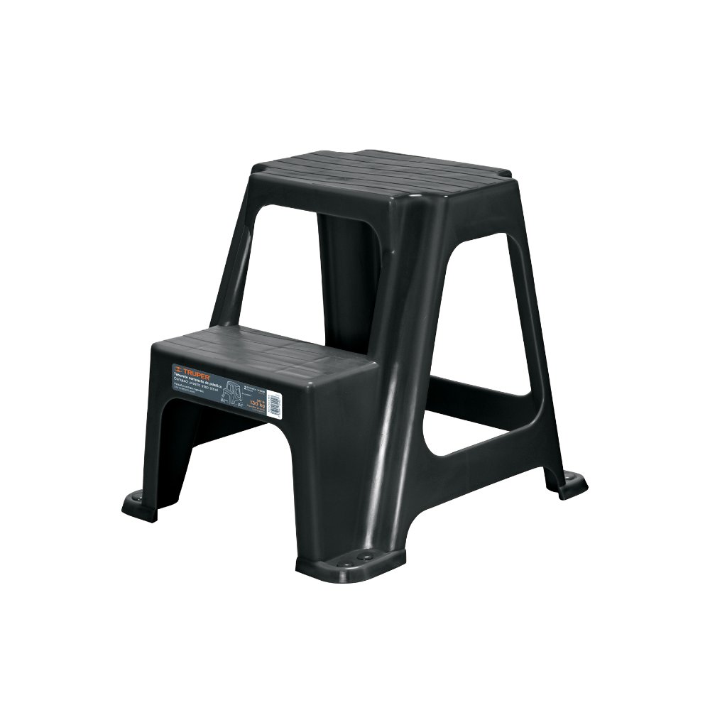 TABURETE LIGERO DE PLASTICO 2 PELDAÑOS