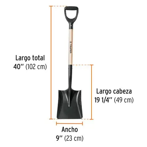 PALA T-1000 CUADRADA 18"