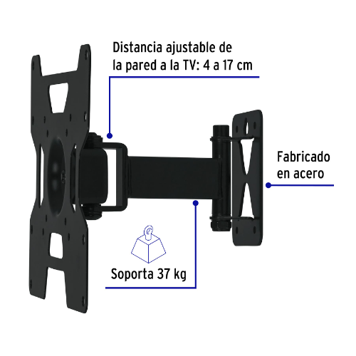 23"-37" SOPORTE DE TV ARTICULADO