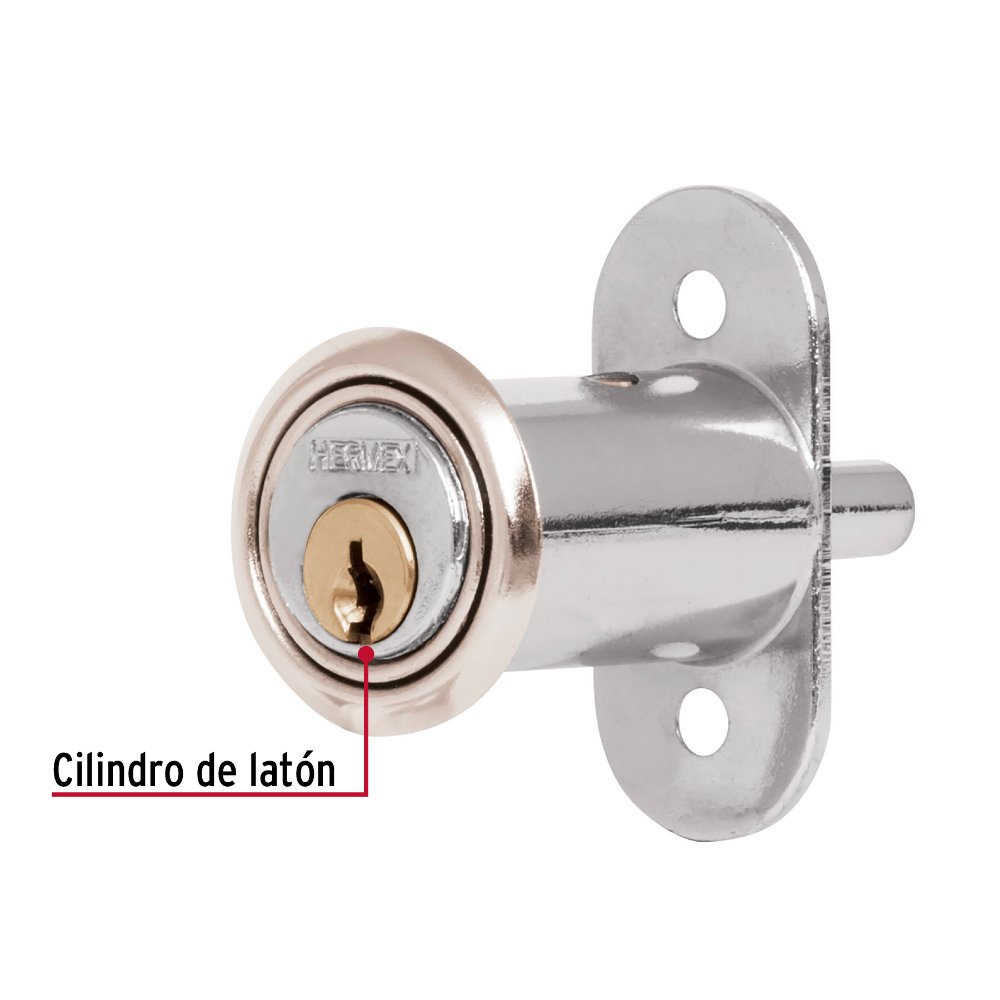 CERRADURA MUEBLE MODELO 20 CROMO