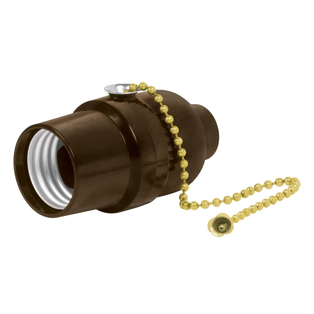PORTALAMPARA BAQUELITA CON INTERRUPTOR DE CADENA