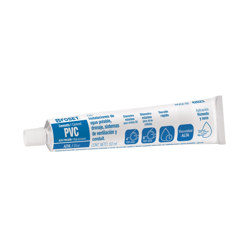50G CEMENTO AZUL PVC HASTA 12"