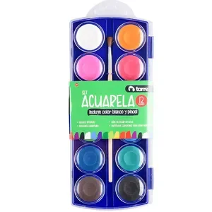 Acuarela 12 Colores Torre