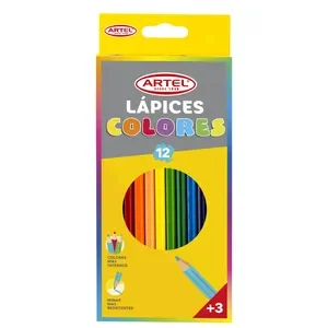 Lapiz 12 Colores Artel
