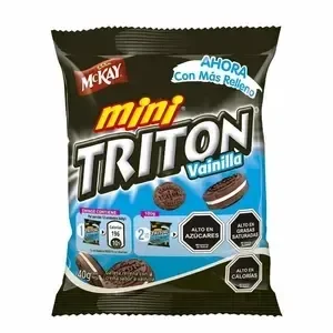 Galletas Mini Triton Vainilla 40g