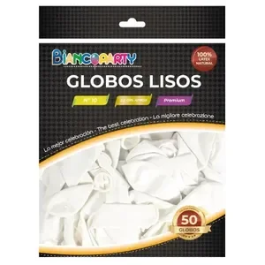 Globos Lisos Blanco