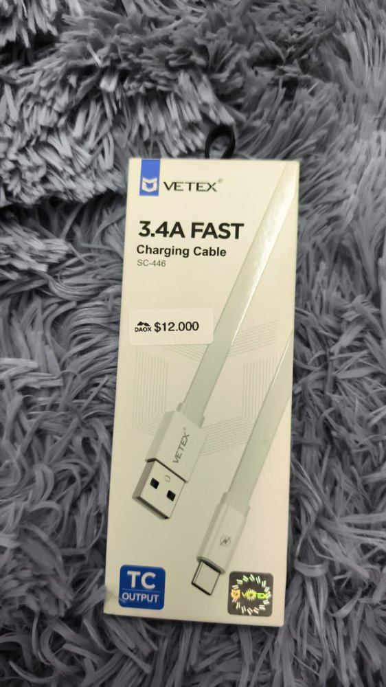 04462 - CARGADOR VETEX CHARGING CABLE SC-446