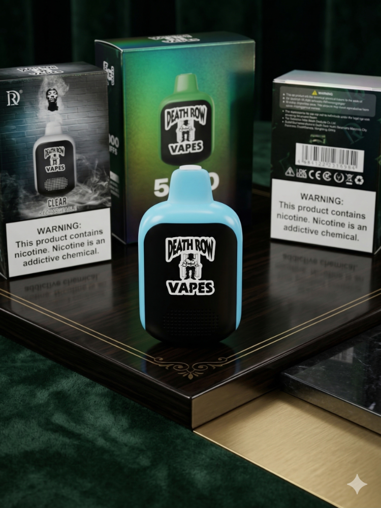 25632 - VAPER - DEATH ROW VAPES - 5000 PUFFS TOBACCO