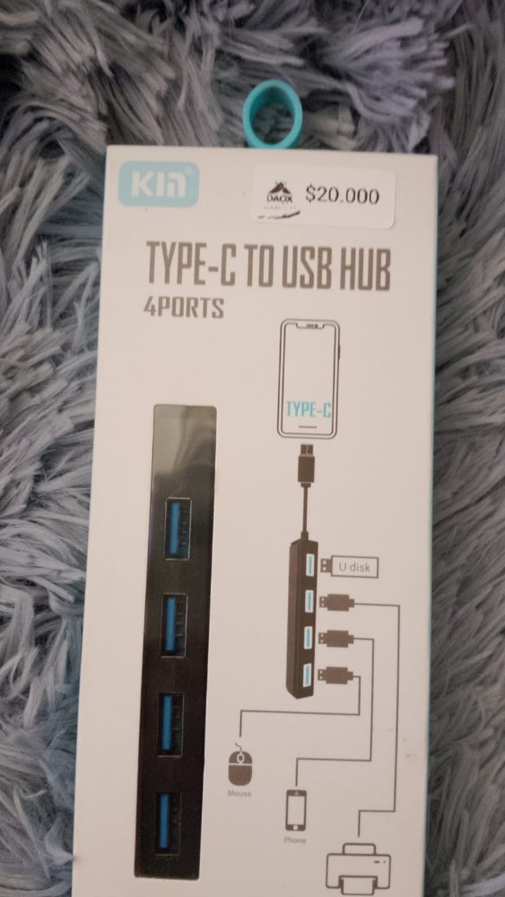 69758 - ADAPTADOR TYPE-C TO USB HUB