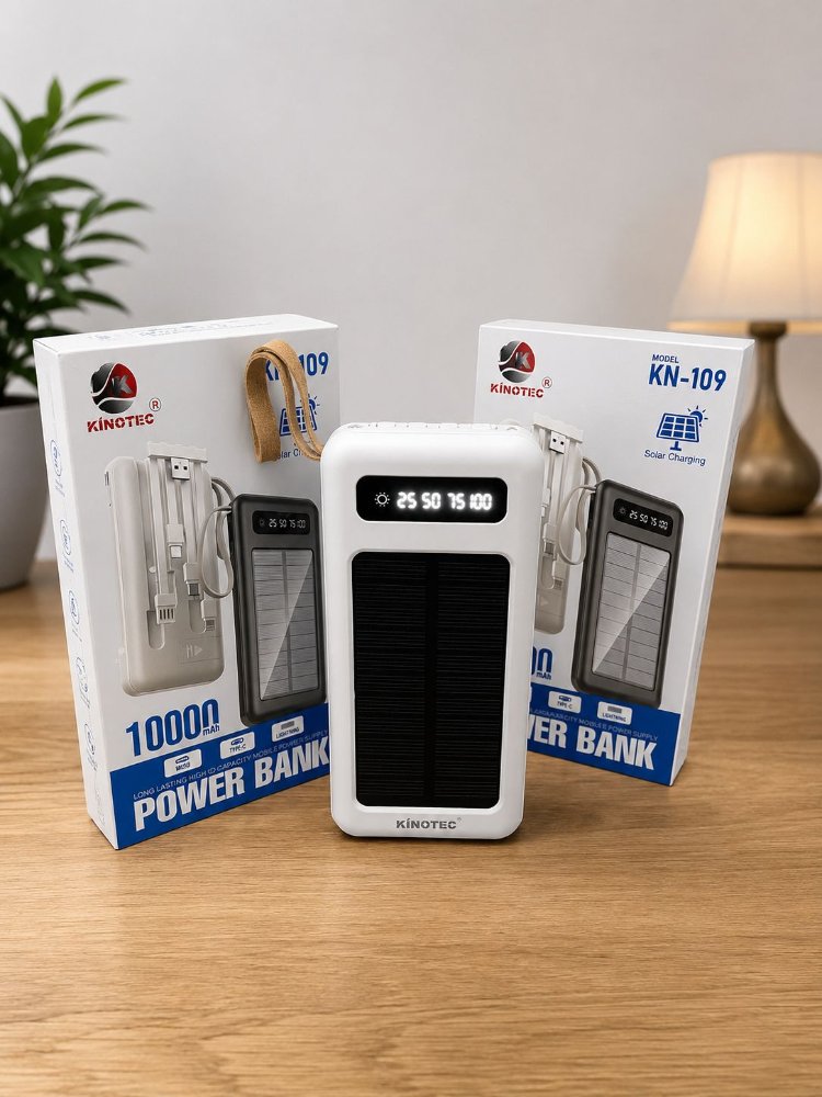 12041 - POWER BANK kn-mah PANEL SOLAR