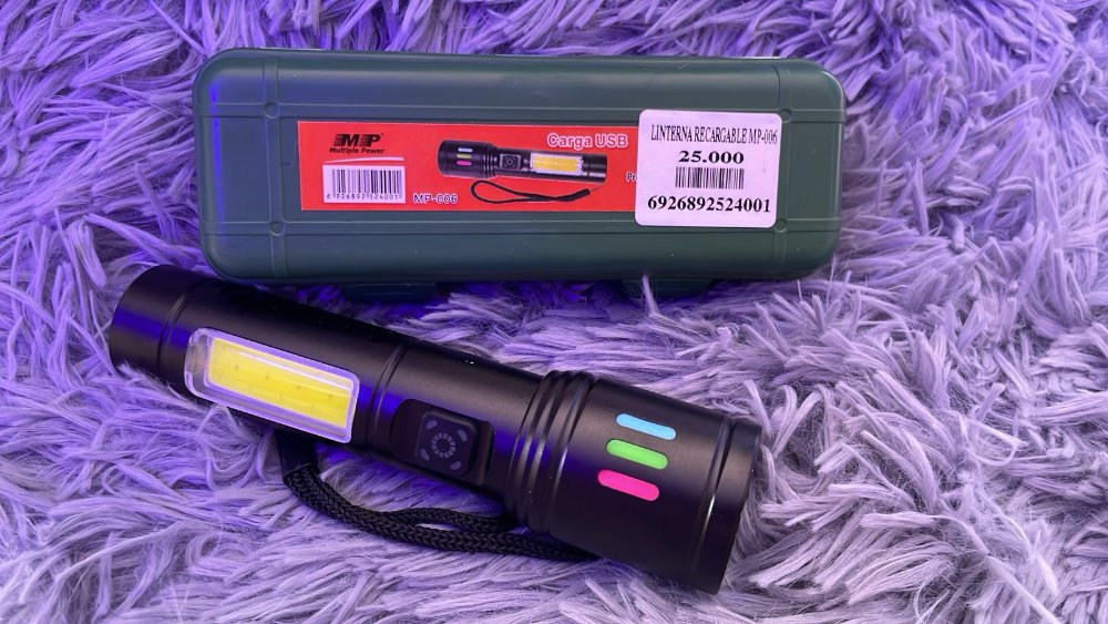 69268 - LINTERNA RECARGABLE MP-006