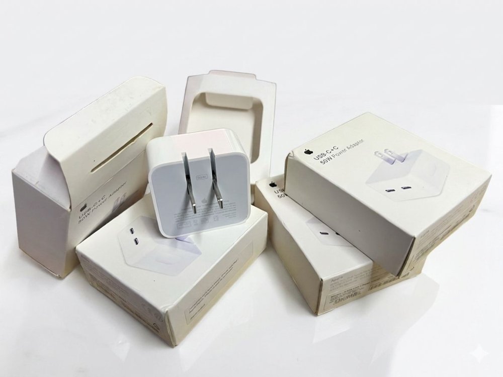 56926 - CABEZAL IPHONE - USB TYPO C + TYPO C - 50W