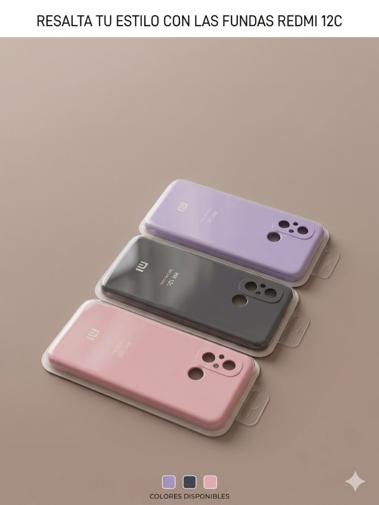 012584 - ESTUCHE REDMI 12C SILICONE