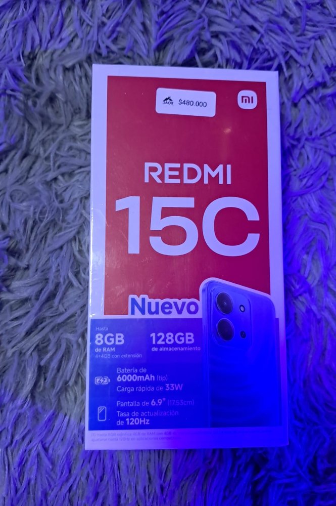 69209 - CELULAR XIAOMI REDMI 15C - 8RAM - 128GB