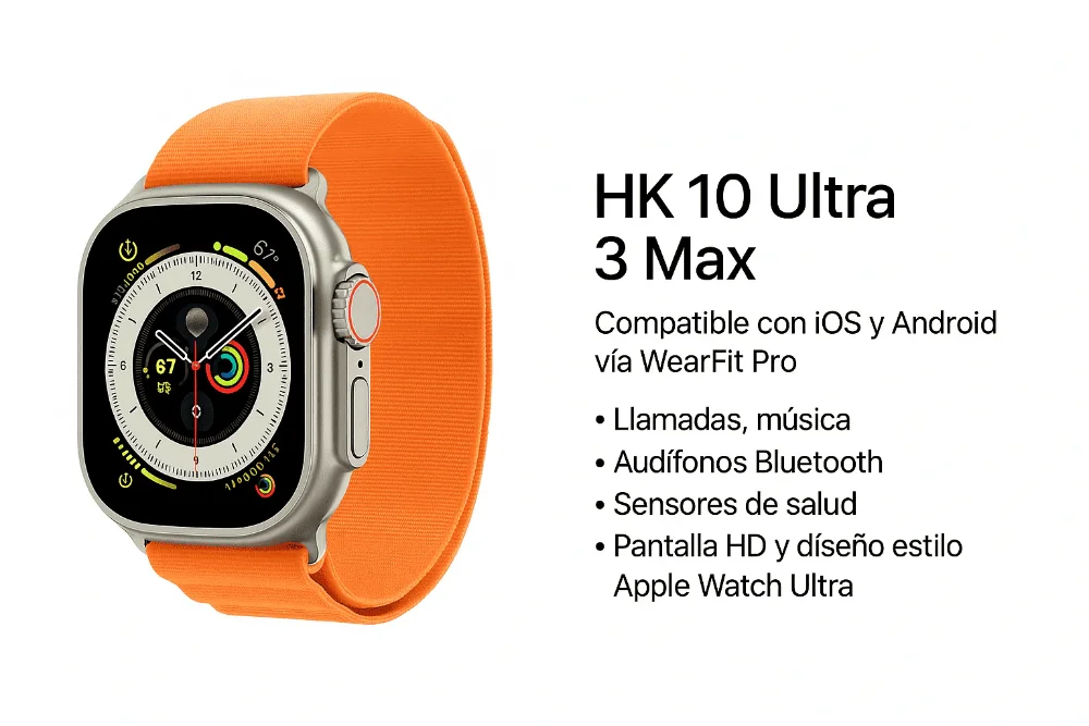 008947 - RELOJ HK 10 ULTRA A - RELOJ INTELIGENTE