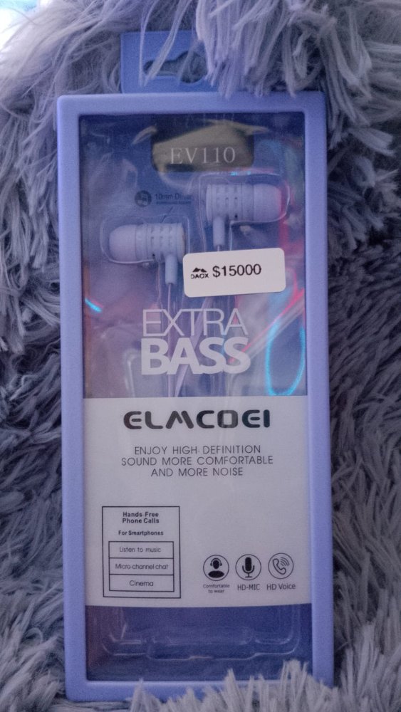 51194 - AUDIFONOS EV110 EXTRA BASS