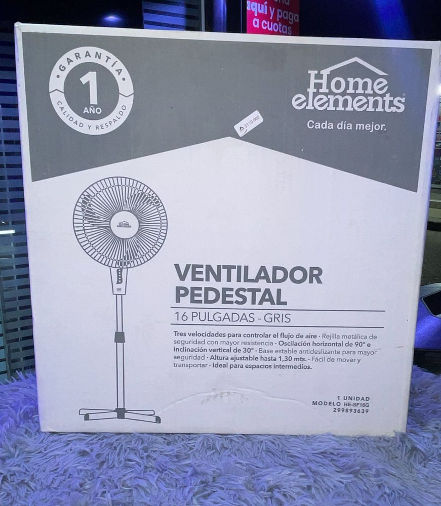 77072 - VENTILADOR PEDESTAL HOME 16