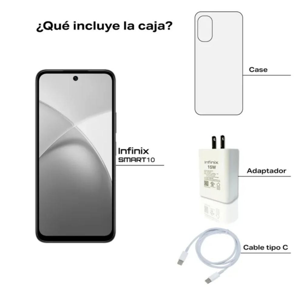 351389369766144 - CELULAR INFINIX SMART10 128/4+4