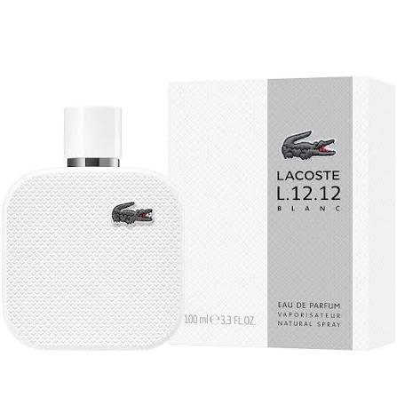LACOSTE L.12.12 EAU DE BLANC MEN 3.4 OZ EDP SP