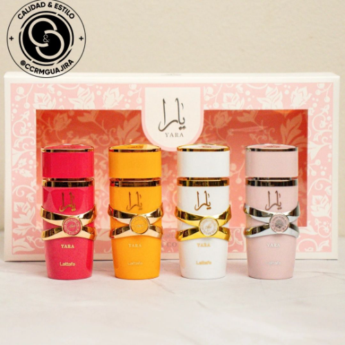 Yara Set 4pc - Yara, Candy, Moi, Tous - Lattafa