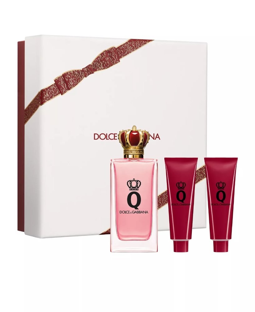 SET DOLCE & GABANNA QUEEN WOMEN ( 3 PC ) 3.4 OZ EDP SP / 1.7