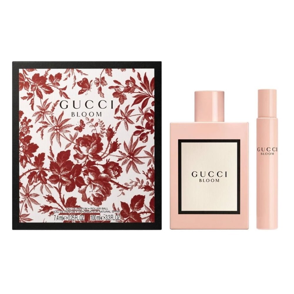 SET GUCCI BLOOM WOMEN ( 2 PC ) 3.3 OZ EDP SP / 0.34 OZ EDP SP